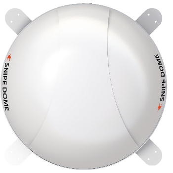 SNIPE DOME Snipe dome automatische platte schotelantenne wit Product foto